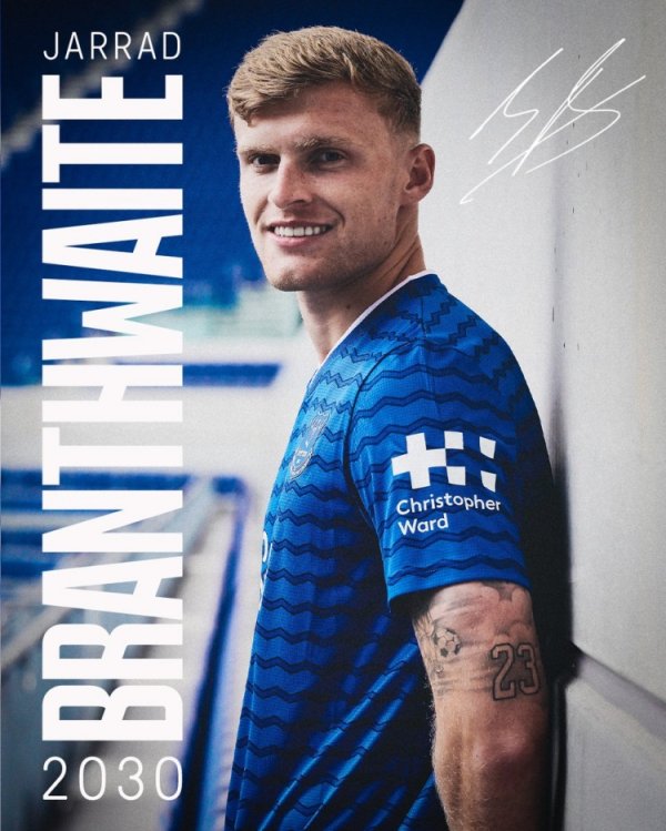 Official: Everton renews contract with 23-year-old central defender Branswitt until June 2030
