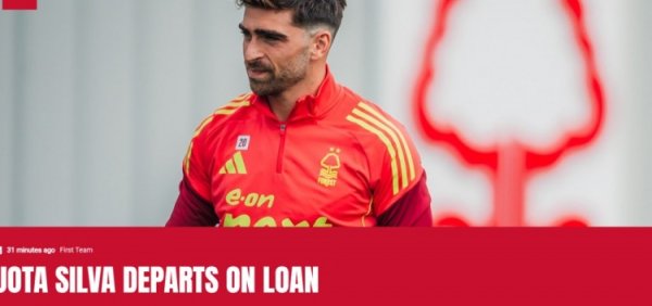 Official: Forest winger Jota Silva rented first and then bought Besiktas, with a total price of 20 million euros