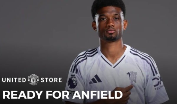 The focus of the Double Red Club! Manchester United official: The team will wear white away jerseys when they play Liverpool