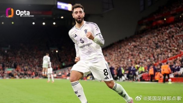 Opta: B Fee s assists in the Premier League have reached 52, ranking fifth in Manchester United s history!